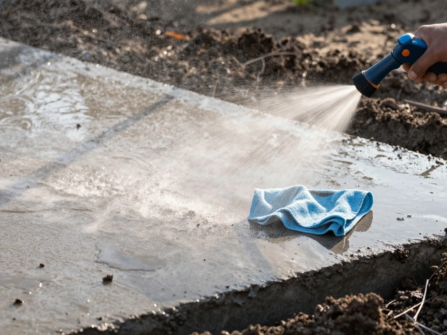 Сколько дней бетону нужна вода для правильного твердения?