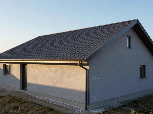 Сколько квадратных метров занимает односкатная крыша 12х16: точный расчет площади