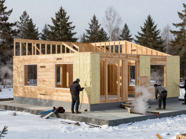 Какие есть конструктивные системы для строительства дома