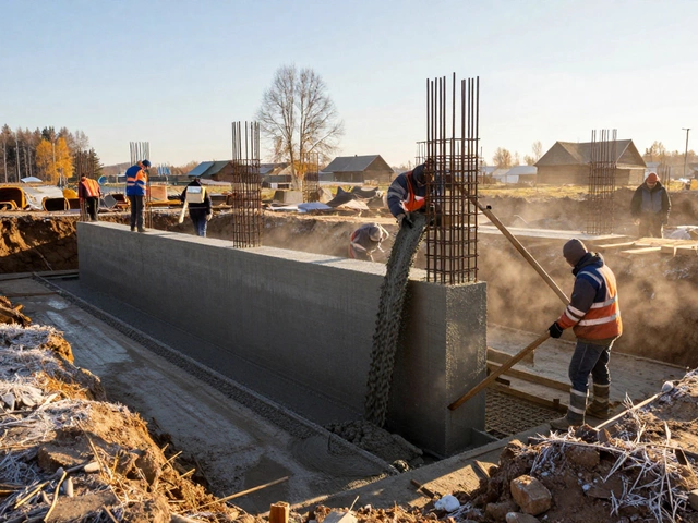 Сколько должен стоять фундамент для дома: реальные цены 2026 года