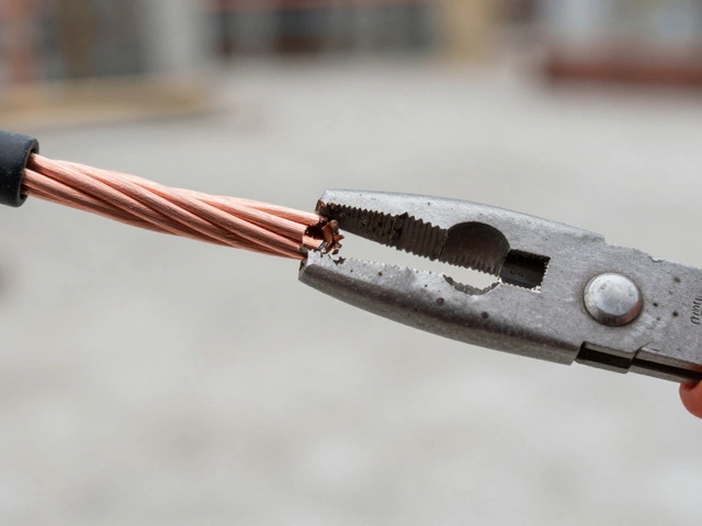 Чем отрезать толстый медный кабель: лучшие инструменты и способы